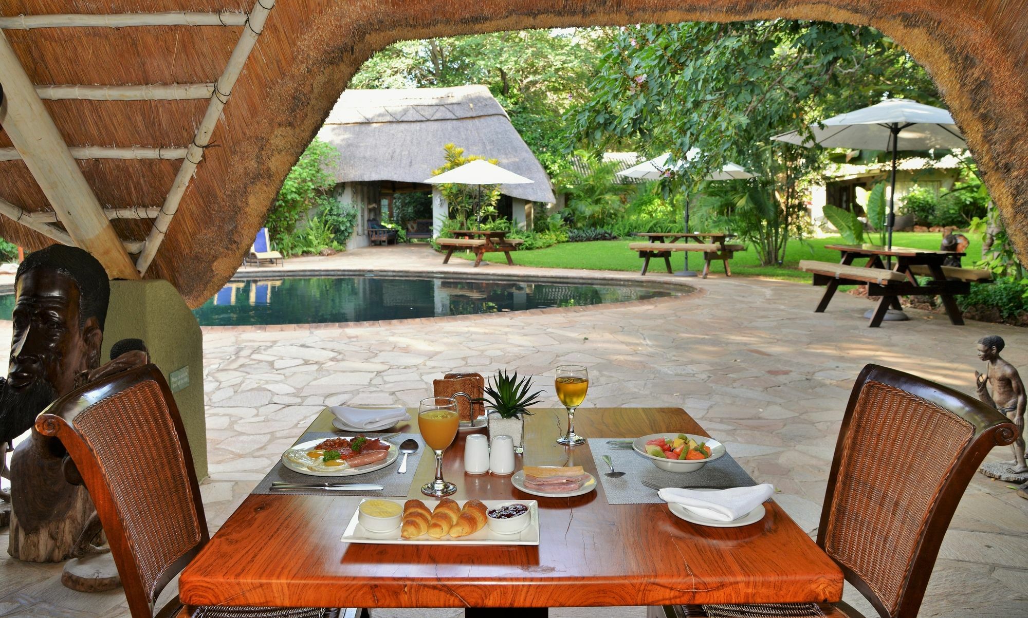 Bayete Guest Lodge Victoria Falls Exteriör bild